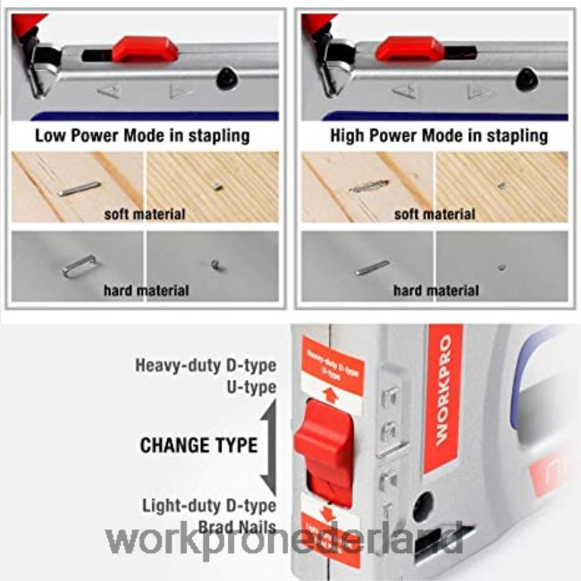 hulpmiddel WORKPRO 12V draadloze roterende gereedschapsset & 276-delige accessoireset voor roterende gereedschappen & 8-delige klemmenset & 4-in-1 nietpistoolset morden 4NVZH8317