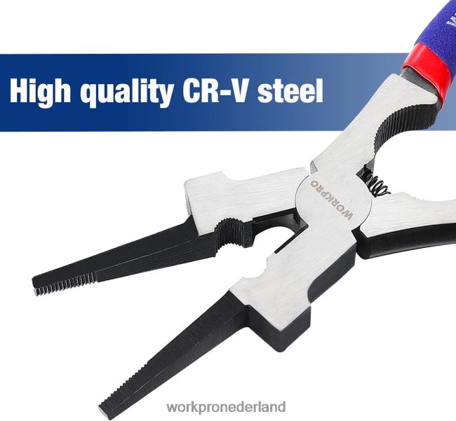 hulpmiddel WORKPRO lastang, multifunctionele cr-v stalen lastang nieuw 4NVZH874
