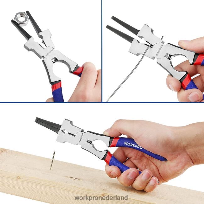 hulpmiddel WORKPRO lastang, multifunctionele cr-v stalen lastang nieuw 4NVZH874