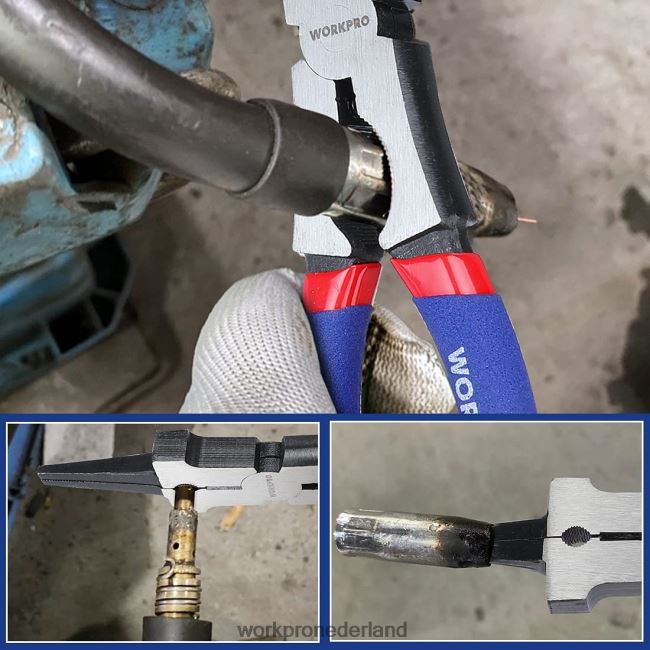 hulpmiddel WORKPRO lastang, multifunctionele cr-v stalen lastang nieuw 4NVZH874