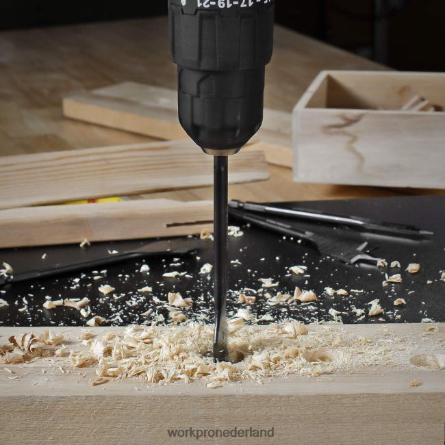 hulpmiddel WORKPRO 10-delige premium koolstofstaal professionele spadeborenset behulpzaam 4NVZH8192