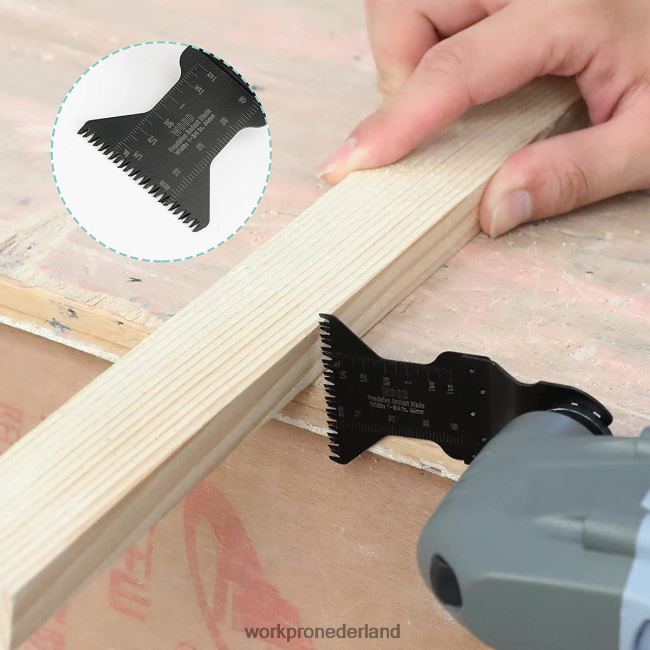 hulpmiddel WORKPRO 23-delige set oscillerende zaagbladen metaal/hout behulpzaam 4NVZH8194