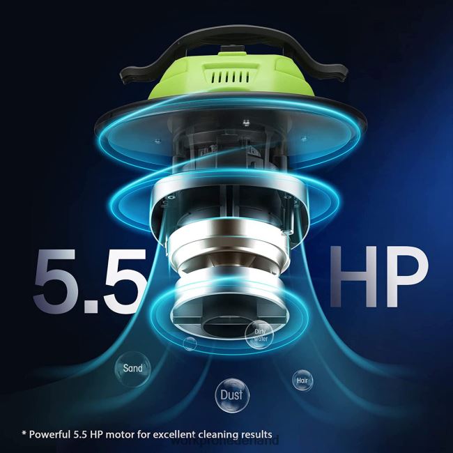 hulpmiddel WORKPRO Aszuiger van 5,2 gallon, aszuiger van 5,5 pk met hepa-filter behulpzaam 4NVZH8212