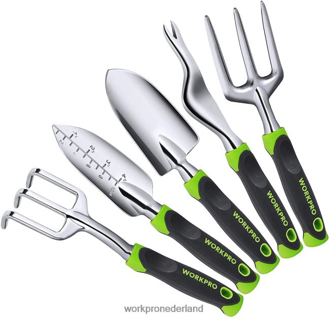 hulpmiddel WORKPRO 5-delige tuingereedschapset voor buiten, tuinwerkgeschenken morden 4NVZH8276