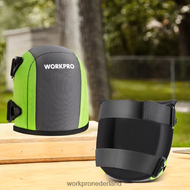 hulpmiddel WORKPRO kniebeschermers voor tuinvloeren met schuimvulling bruikbaar 4NVZH8272
