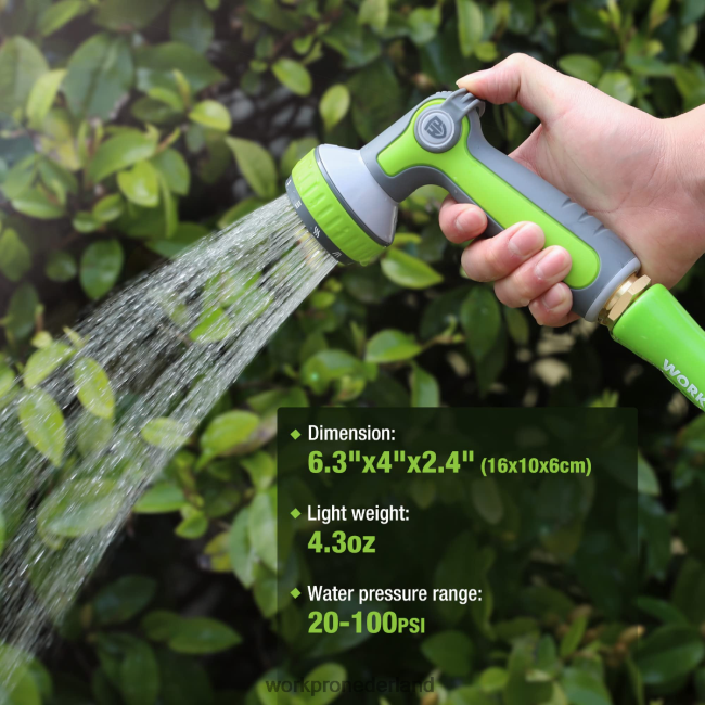 hulpmiddel WORKPRO tuinslangsproeier met 10 spuitpatronen behulpzaam 4NVZH8278