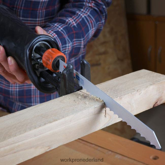 hulpmiddel WORKPRO 32-delige reciprozaagbladenset met opbergzakje bruikbaar 4NVZH8138