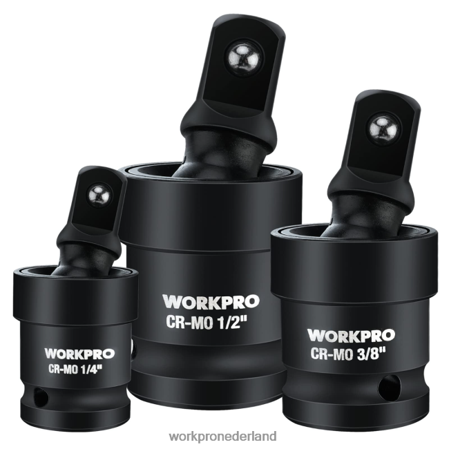 hulpmiddel WORKPRO 3-delige slagkruiskoppelingset behulpzaam 4NVZH8148