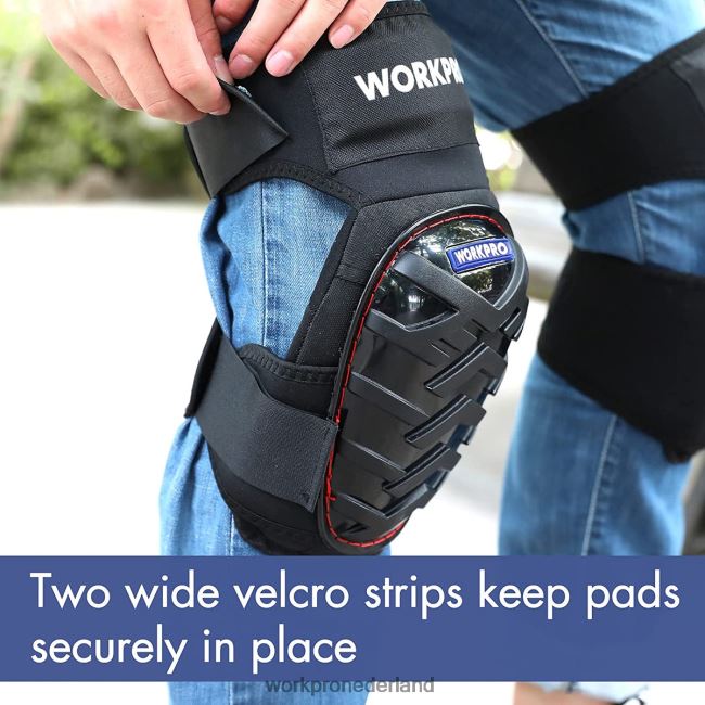 hulpmiddel WORKPRO gelkniebeschermers met antislipbanden, professionele kniebeschermers voor op het werk morden 4NVZH8129