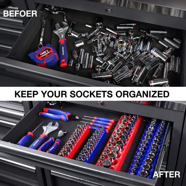 hulpmiddel WORKPRO magnetische houder organizer set van 4 morden 4NVZH8134