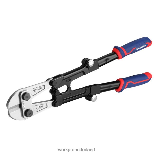 hulpmiddel WORKPRO 14/18 inch betonschaar, handgreep uit drie materialen met comfortabele grip nieuw 4NVZH8156