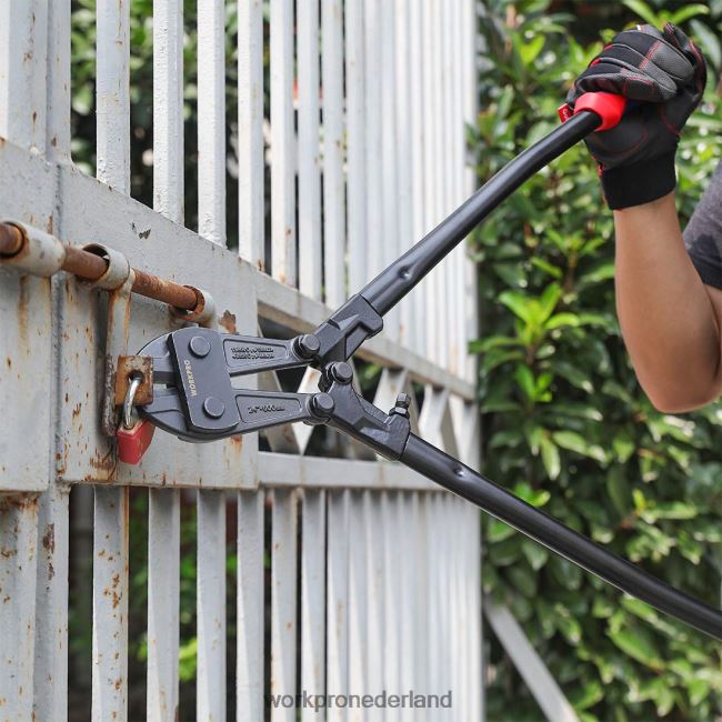 hulpmiddel WORKPRO boutensnijder, 24-inch chroom-vanadiumstalen mes voor het doorknippen van padsloten bruikbaar 4NVZH8160