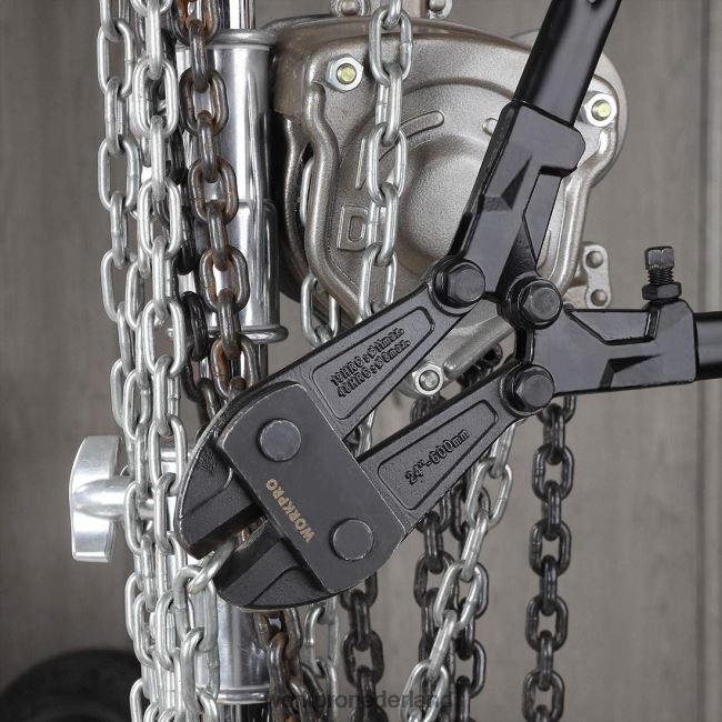 hulpmiddel WORKPRO boutensnijder, 24-inch chroom-vanadiumstalen mes voor het doorknippen van padsloten bruikbaar 4NVZH8160