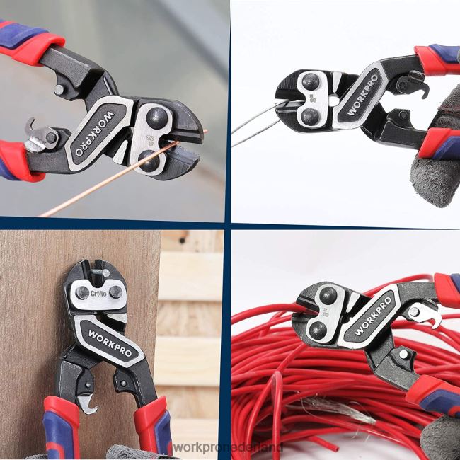 hulpmiddel WORKPRO mini-boutensnijder met veiligheidsslot en efficiëntere hefboomwerking morden 4NVZH8154