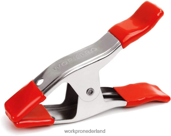 hulpmiddel WORKPRO 8 stuks metalen veerklemmen vernikkeld staal zware klemset 6-5/16 inch voor houtbewerking aangrijpend camping fotostudio's nieuw 4NVZH8122