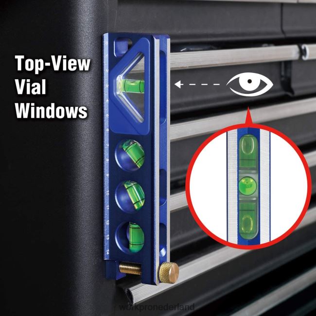 hulpmiddel WORKPRO torpedo-niveau van aluminiumlegering 6-1 / 2 inch bruikbaar 4NVZH8110