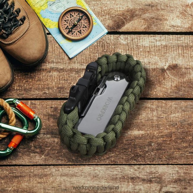 hulpmiddel WORKPRO 3-delige snelwisselbare opvouwbare zakmesset met riemclip morden 4NVZH845