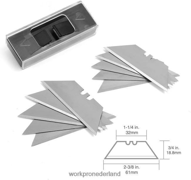 hulpmiddel WORKPRO Opvouwbare messet met snelwisselmes morden 4NVZH842