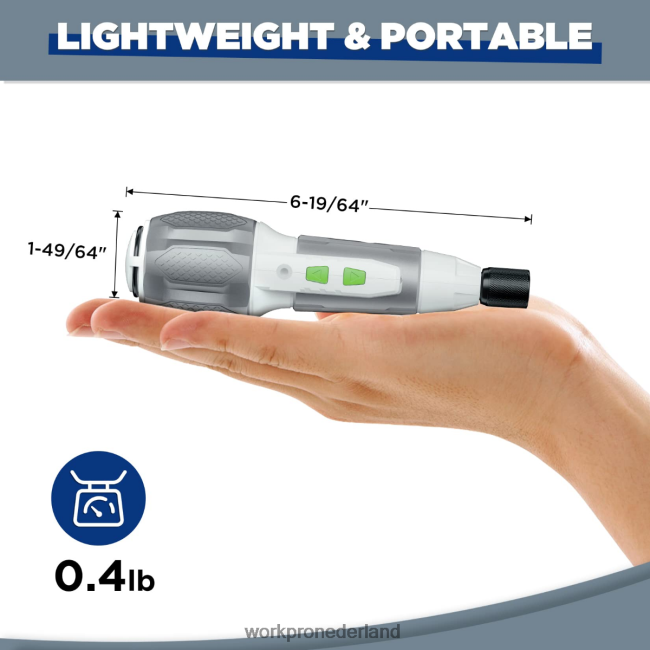 hulpmiddel WORKPRO draadloze 4v USB oplaadbare lithium-ion batterij schroevendraaierset roze/wit 4NVZH8236