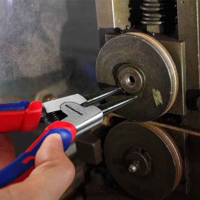 hulpmiddel WORKPRO 4-delige borgringtangenset met opbergetui bruikbaar 4NVZH867