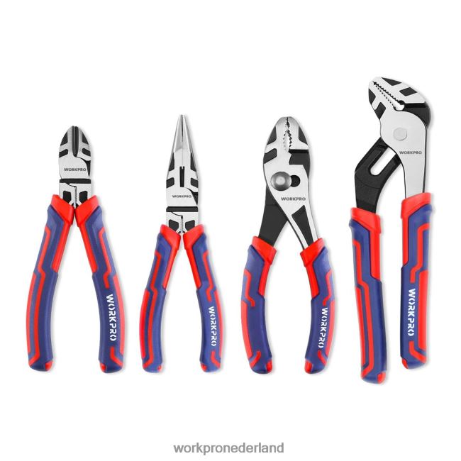 hulpmiddel WORKPRO 4-delige premium cr-v-bouwtanggereedschapssets morden 4NVZH872