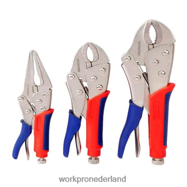 hulpmiddel WORKPRO Set van 3 griptangen behulpzaam 4NVZH870