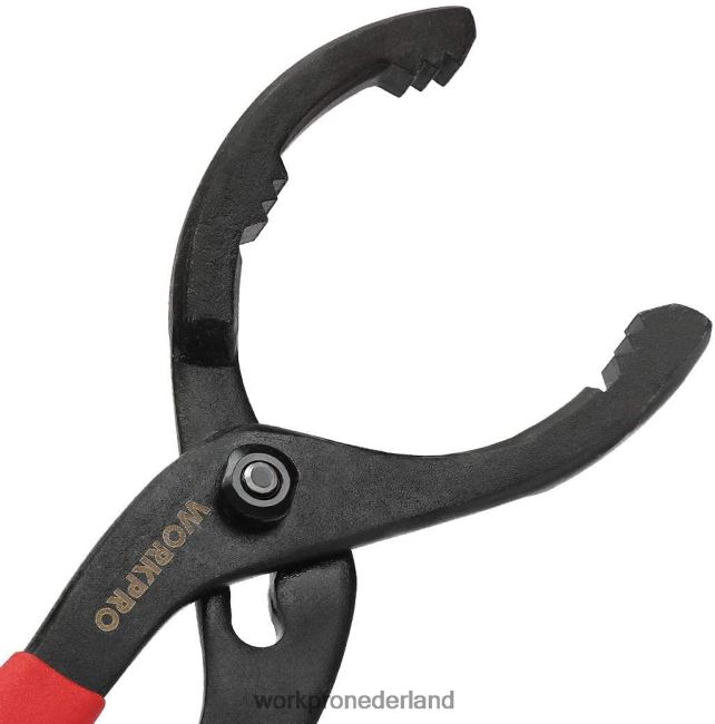 hulpmiddel WORKPRO Verstelbare oliefiltertang, ideaal voor motorfilterleidingfittingen bruikbaar 4NVZH869